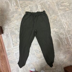 Women’s Olive Green Joggers